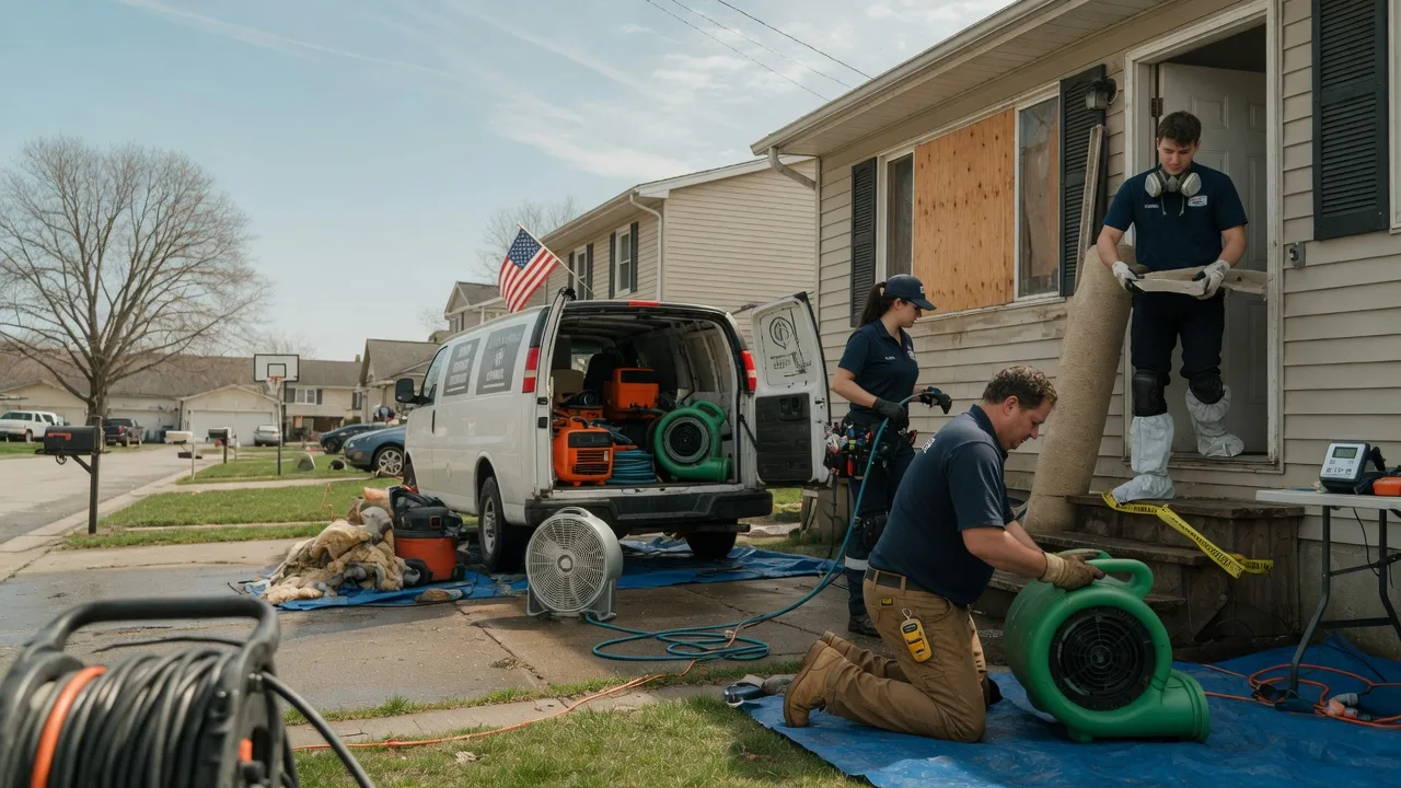 Water Damage Restoration in Croton, OH near me